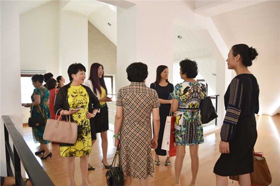 上海市女企业家协会走访会员单位——建旗设计中心